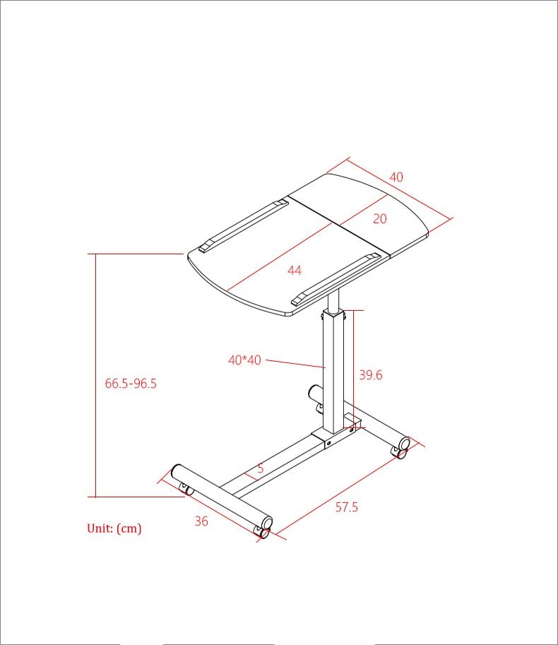 Adjustable Folding Laptop Tables