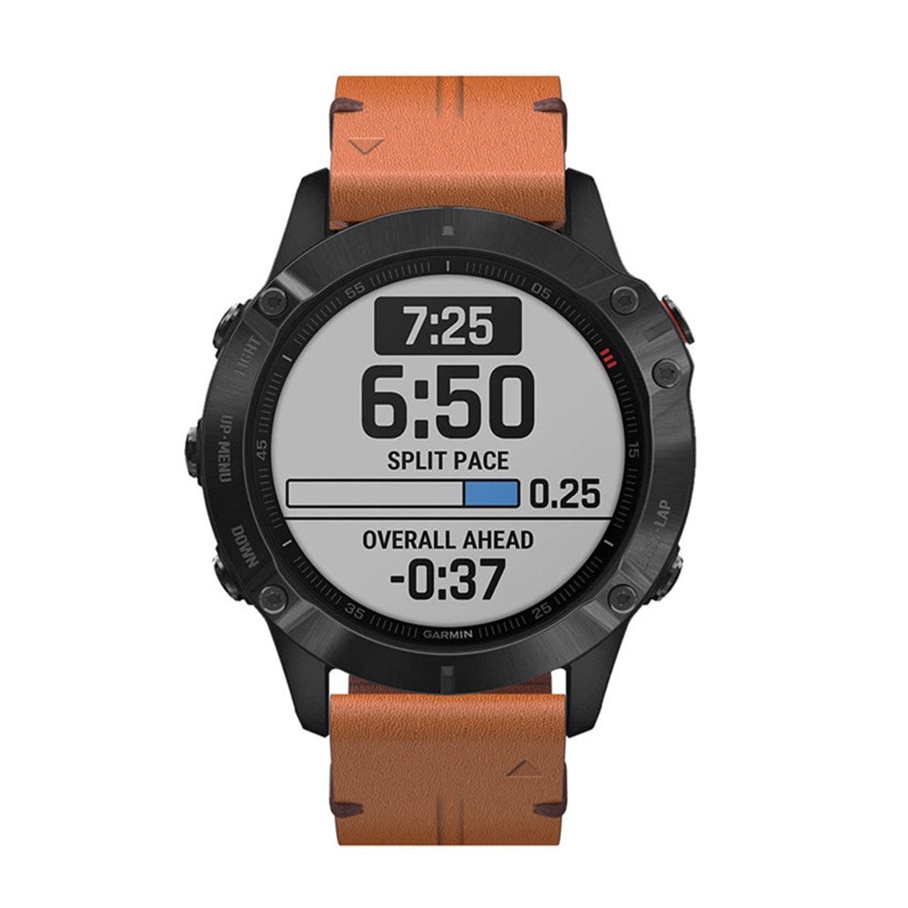 Leather Band for Garmin Smart Watches