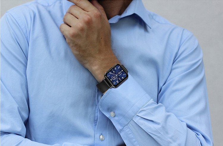 Men's Waterproof Fitness Smart Watch with Large Display