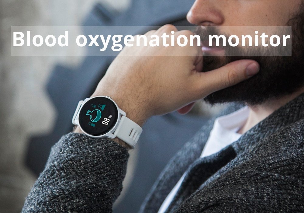 Men's Round IP68 Waterproof Fitness Smart Watch