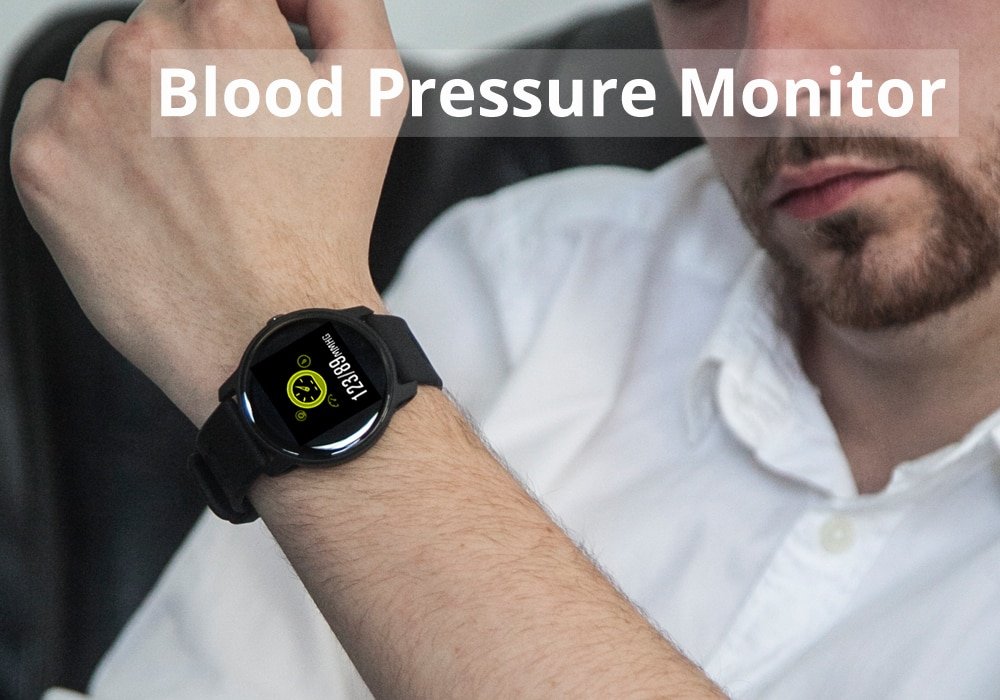 Men's Round IP68 Waterproof Fitness Smart Watch