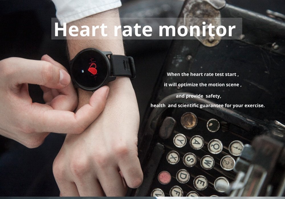 Men's Round IP68 Waterproof Fitness Smart Watch