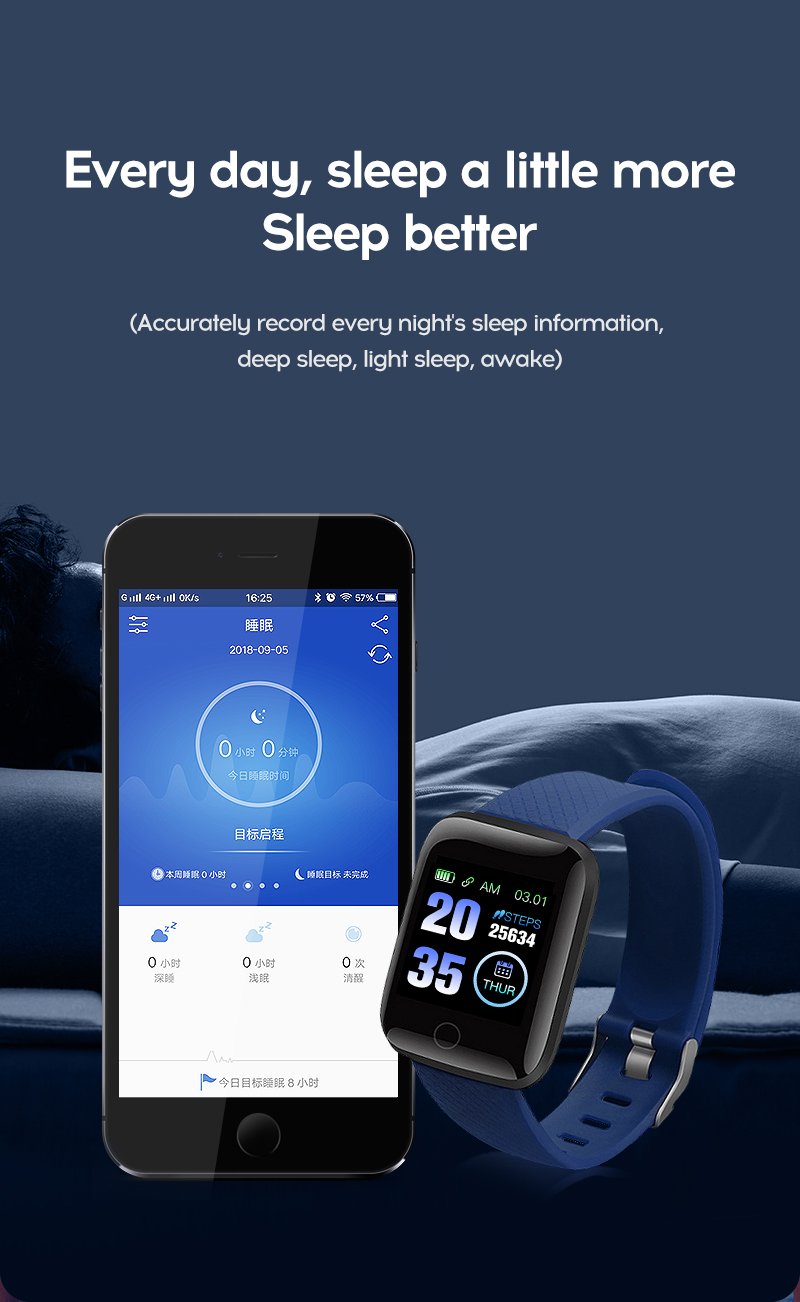 Waterproof Colorful Silicone Smart Watch