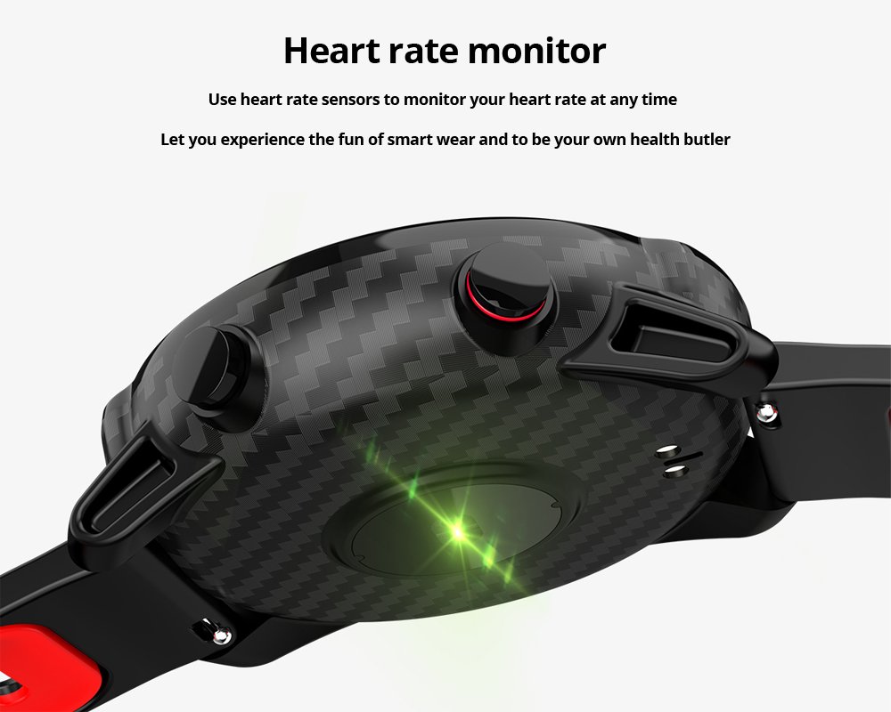 Sports Round Waterproof Smart Watch