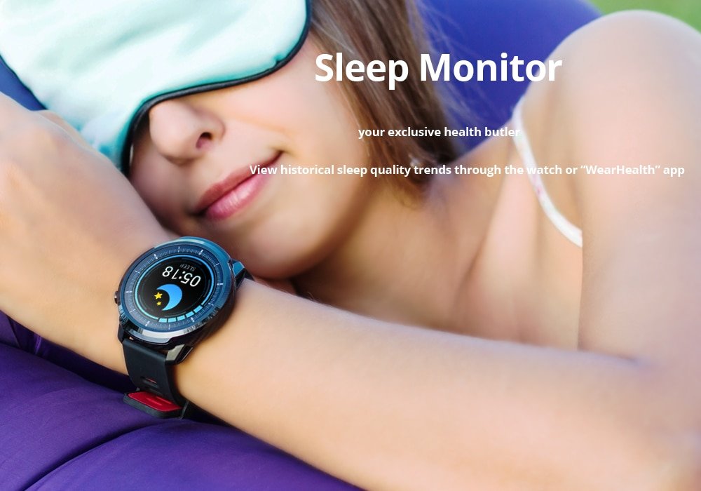 Sports Round Waterproof Smart Watch