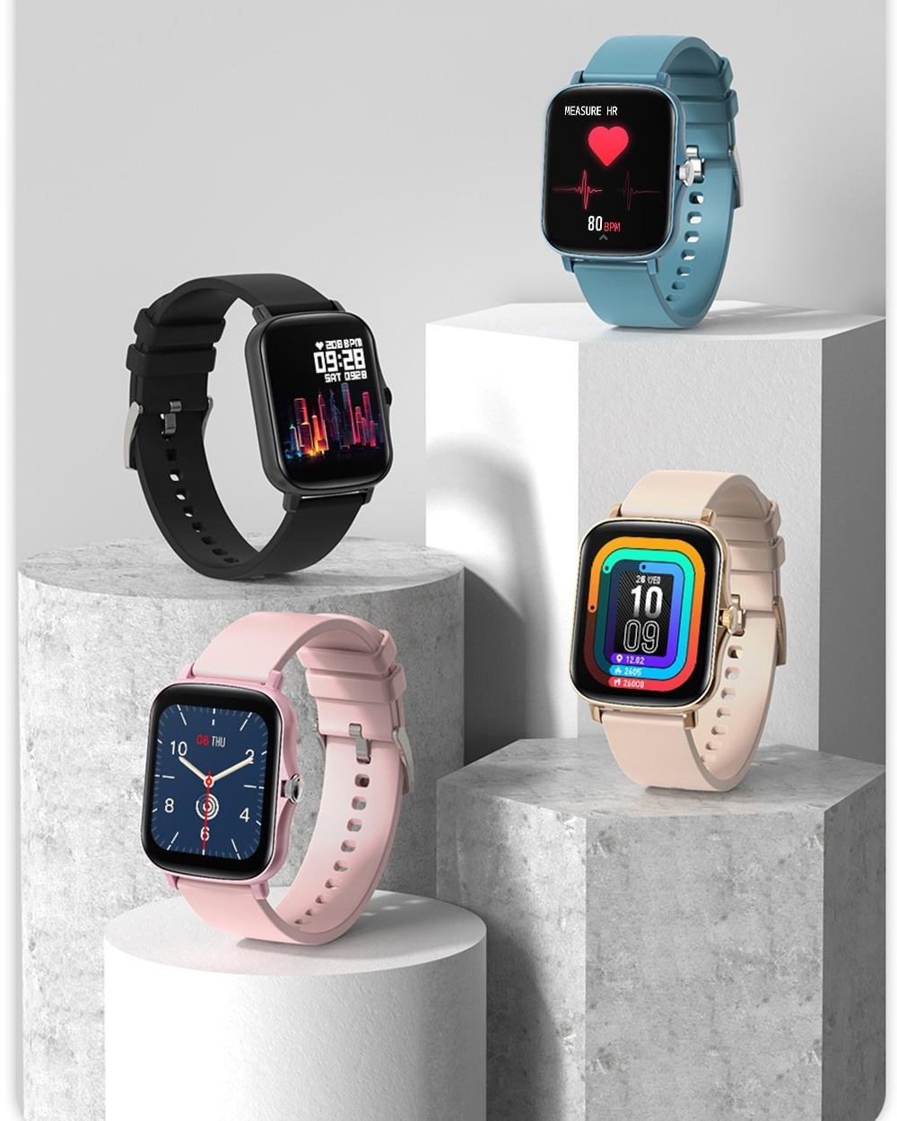 Women's Smart Watch with Blood Pressure Monitor