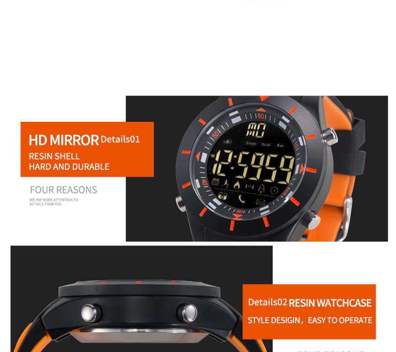 Men's Trendy Waterproof Smart Watches