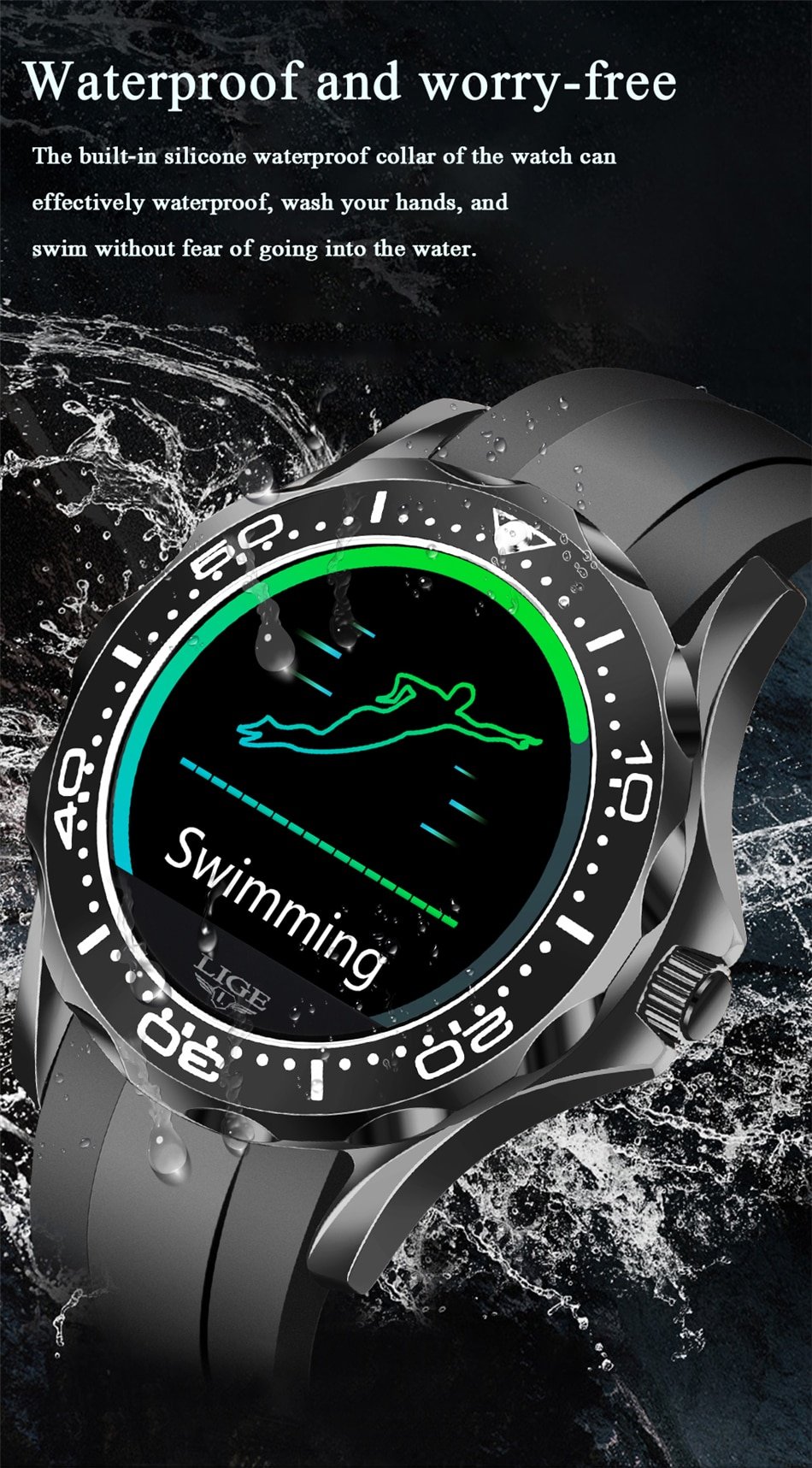 Men's Waterproof Smart Watch