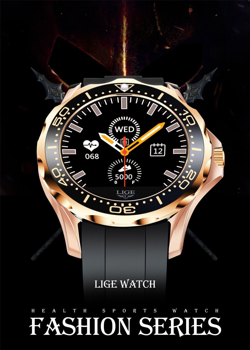 Men's Waterproof Smart Watch