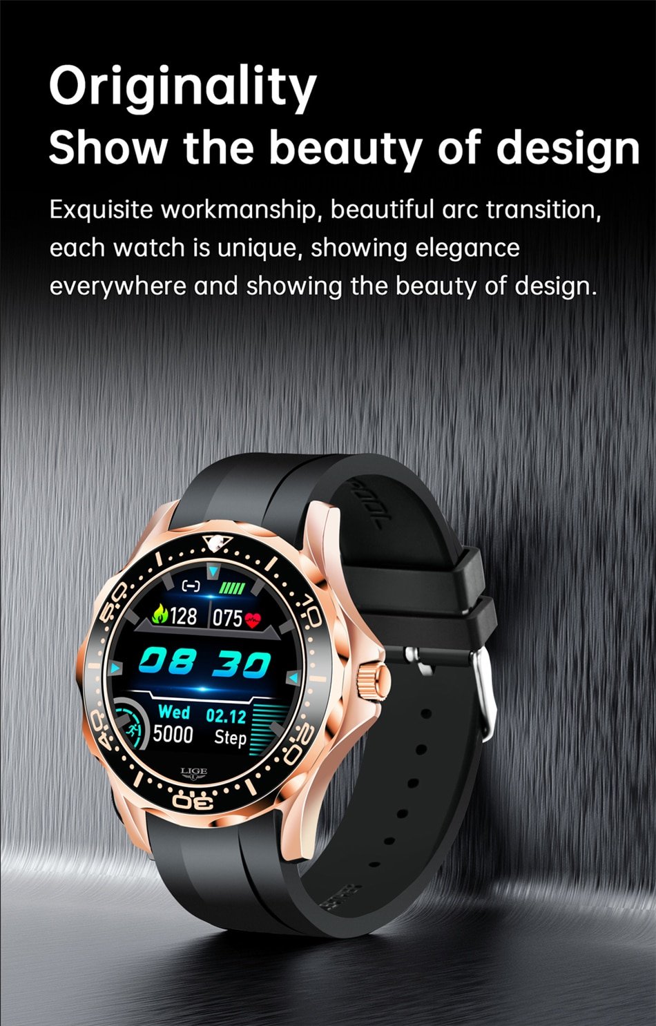 Men's Waterproof Smart Watch