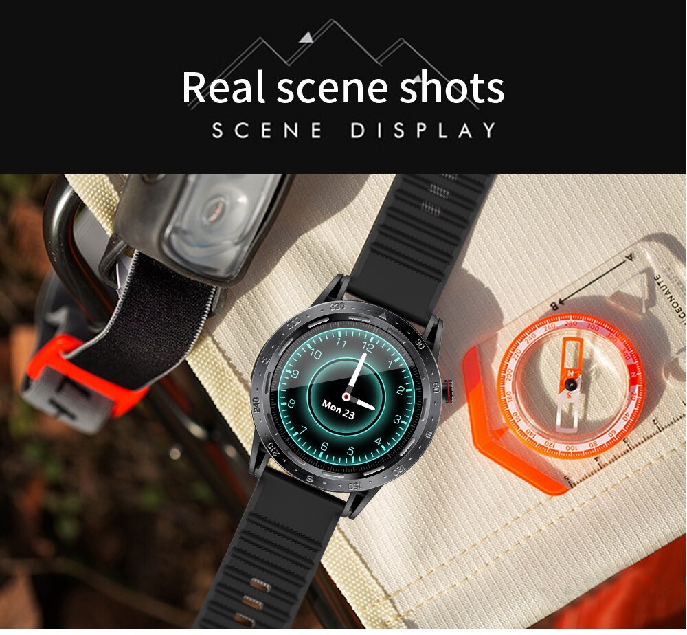 Smart Watch with Blood Oxygen Sensor