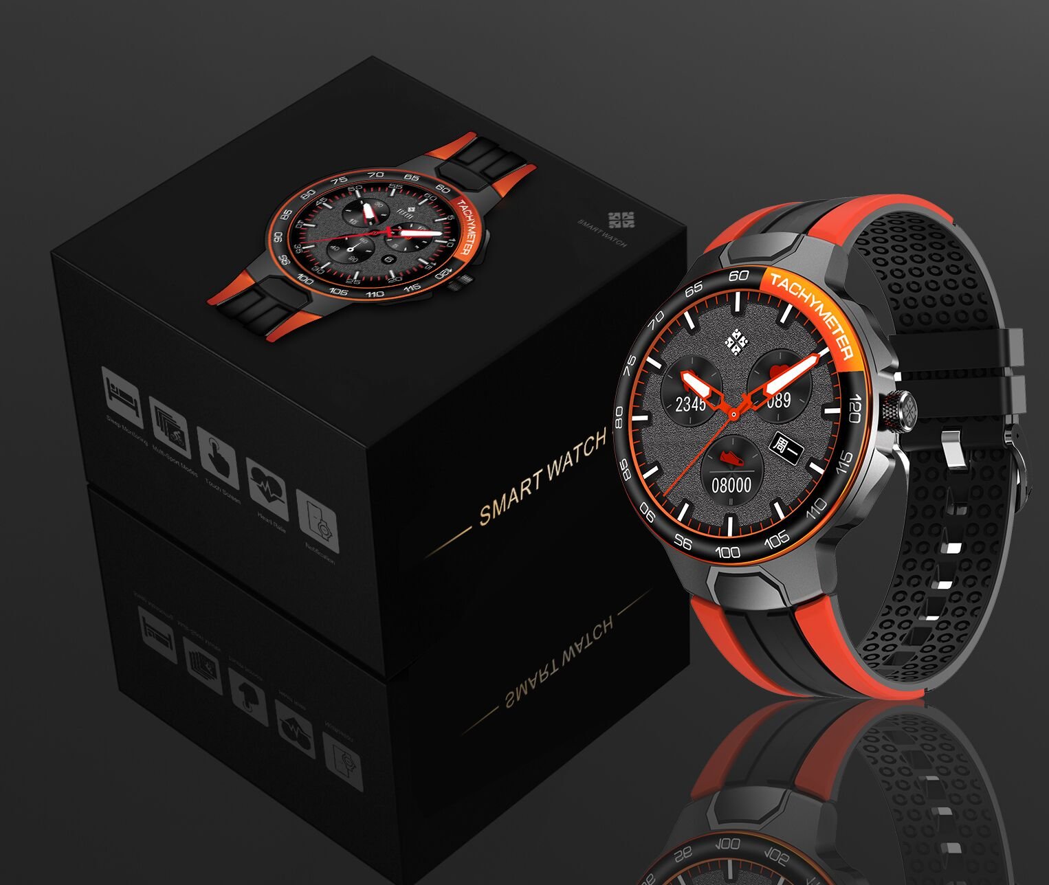 Unisex GPS Sports Smart Watch