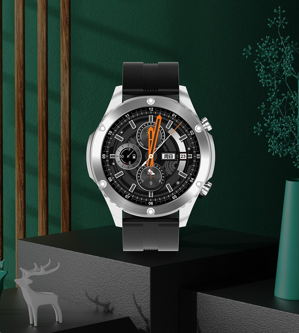 Round Smart Watch with Bluetooth Call