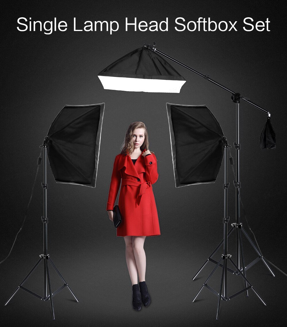 Photography Studio Softbox Lighting Kit