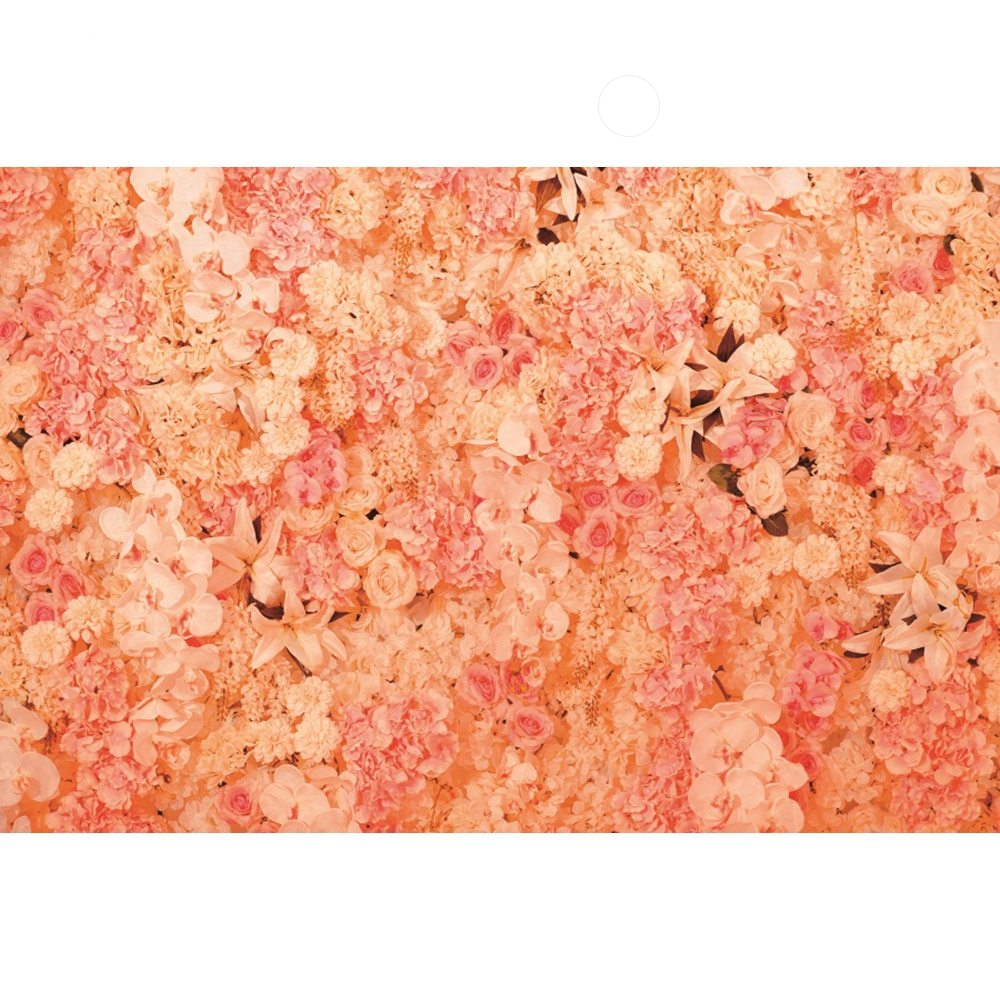 Colorful Flower Patterned Photography Backdrop