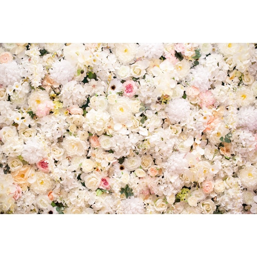 Colorful Flower Patterned Photography Backdrop