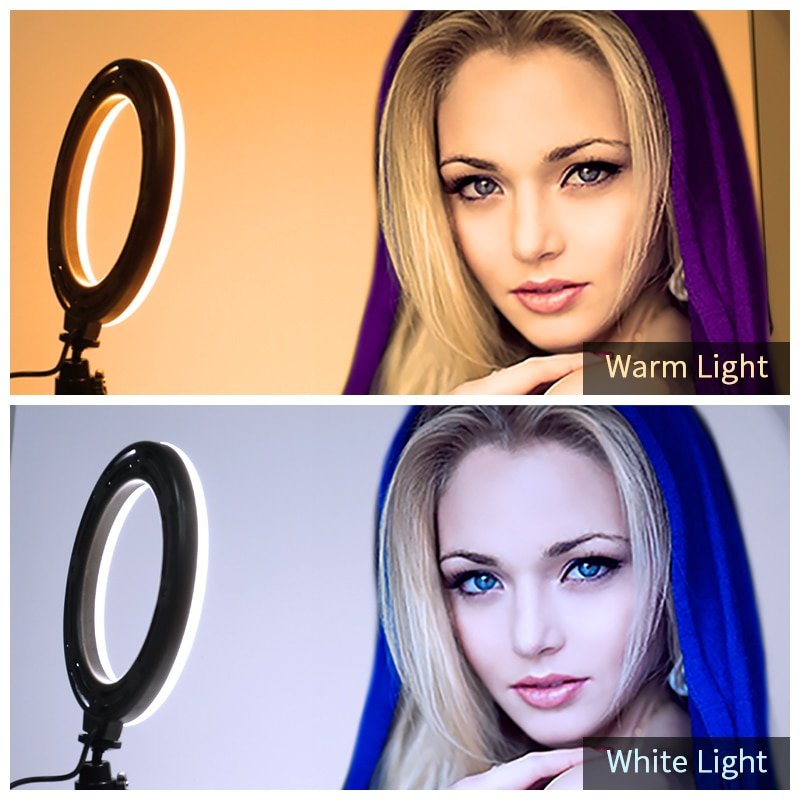 Photography Dimmable LED Selfie Ring Light