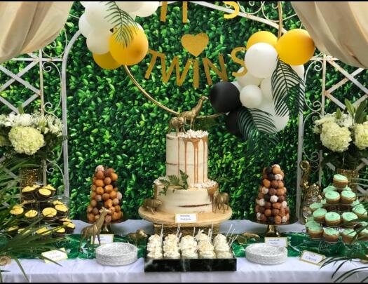 Photography Leaves Printed Background