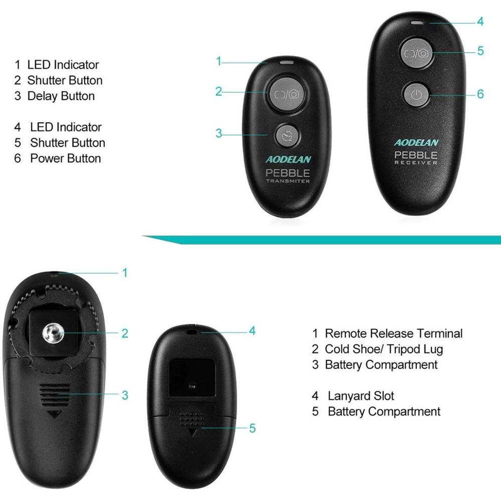 Camera Remote Wireless Shutter for Canon