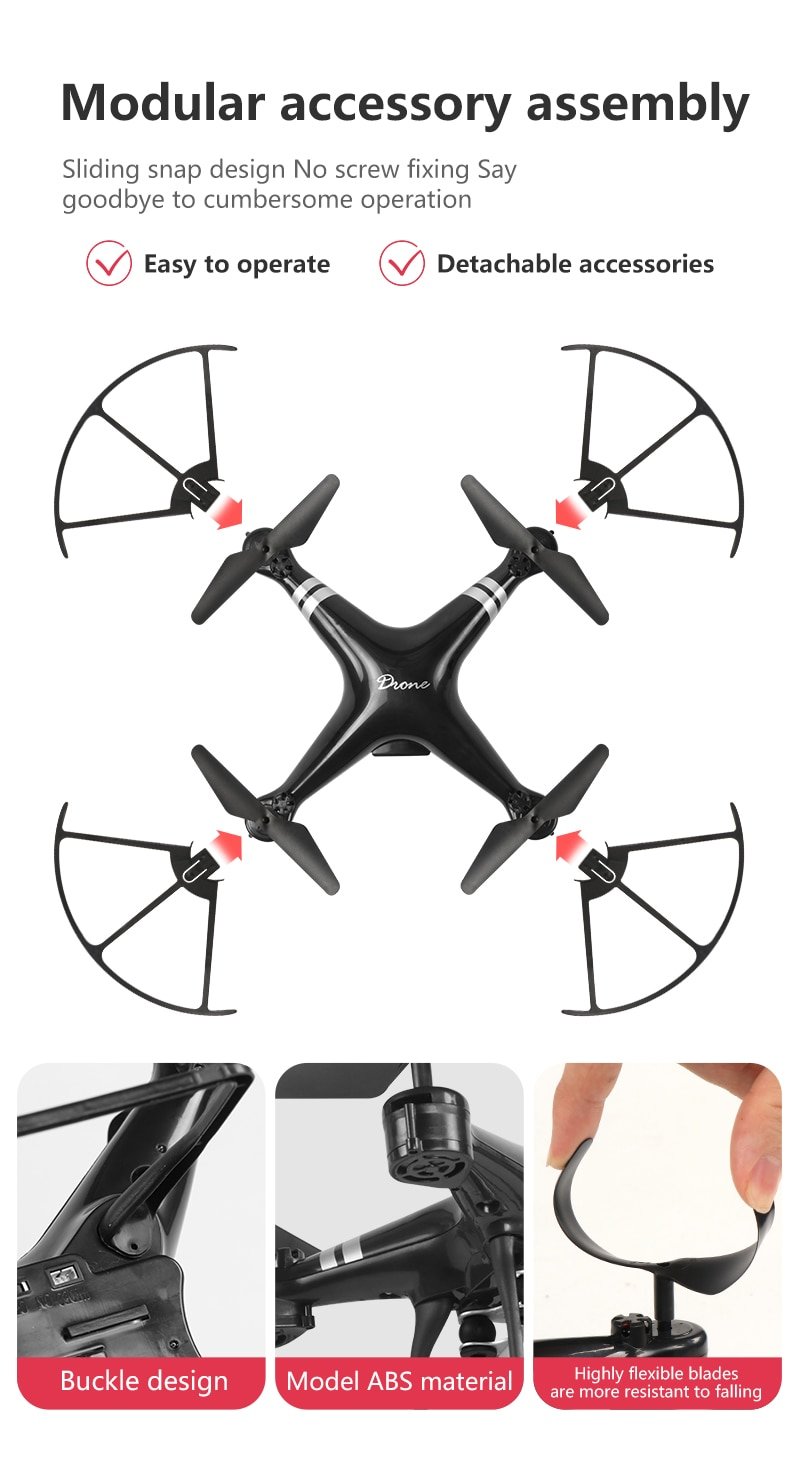 Anti-Shake Drone with Rotating Camera