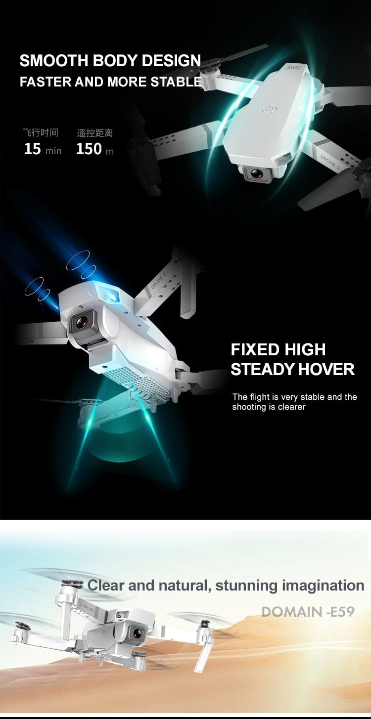 RC Drone with 4K HD Camera