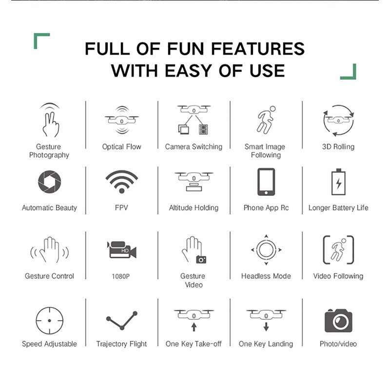 Metal Drone with Aerial Camera