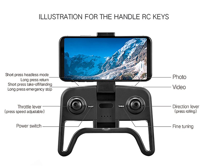 Metal Drone with Aerial Camera