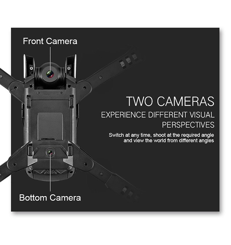 Metal Drone with Aerial Camera