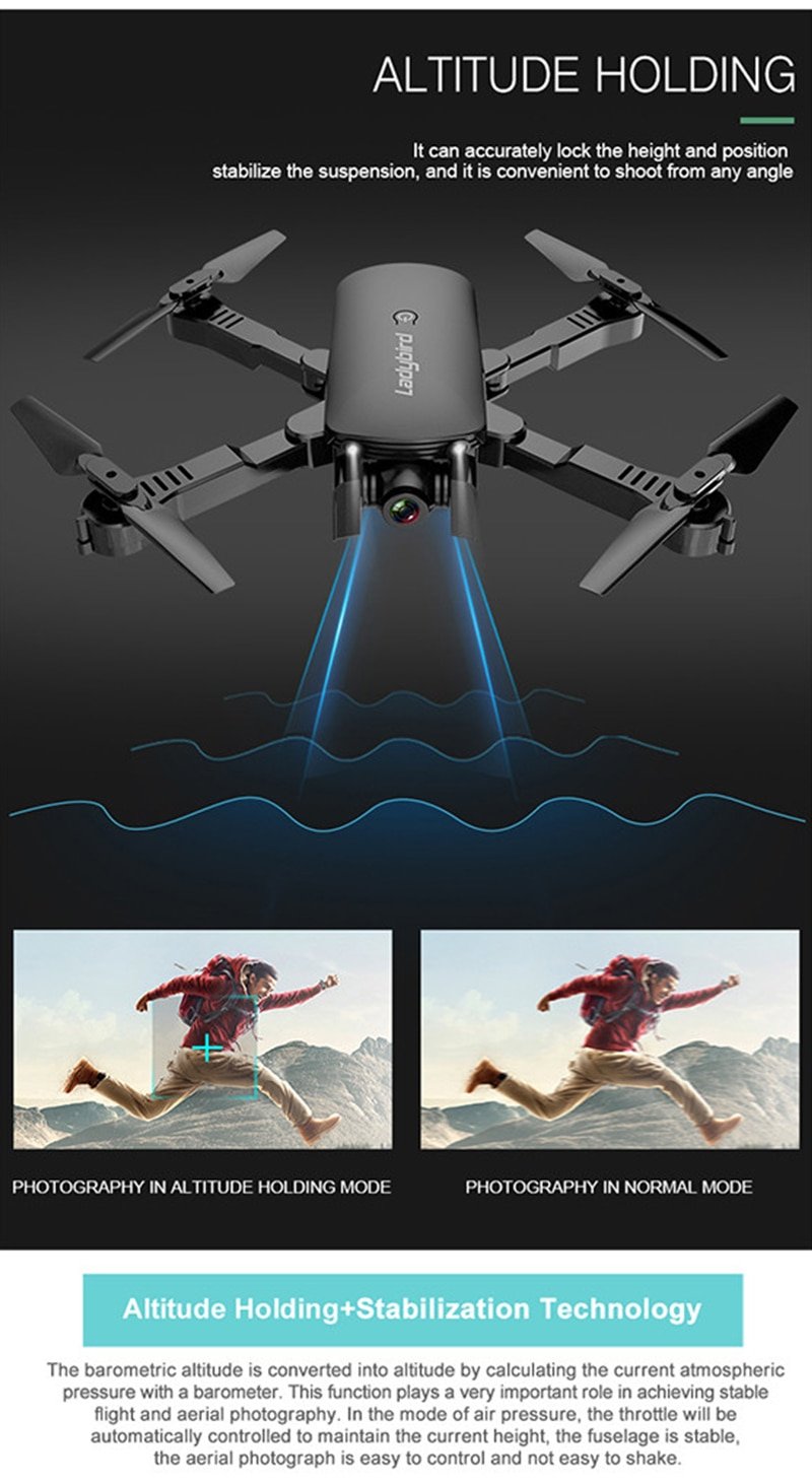 Metal Drone with Aerial Camera