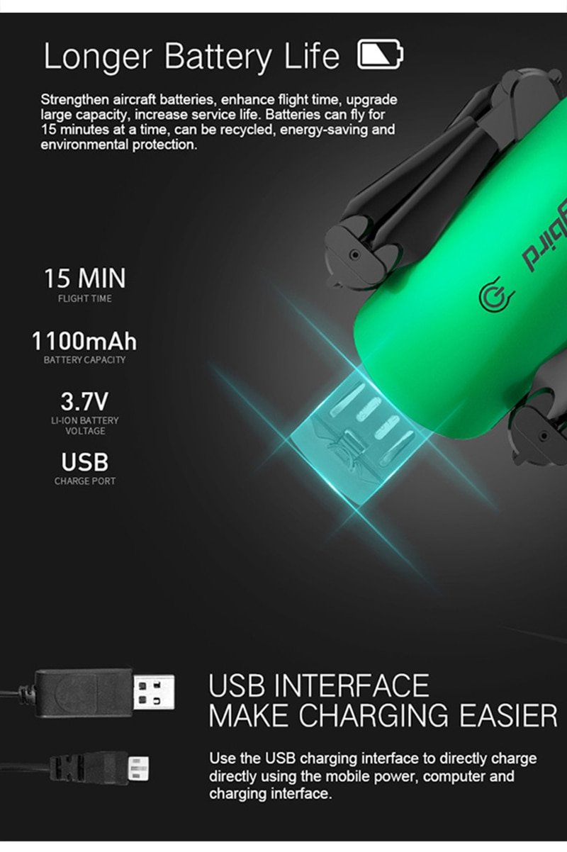 Metal Drone with Aerial Camera