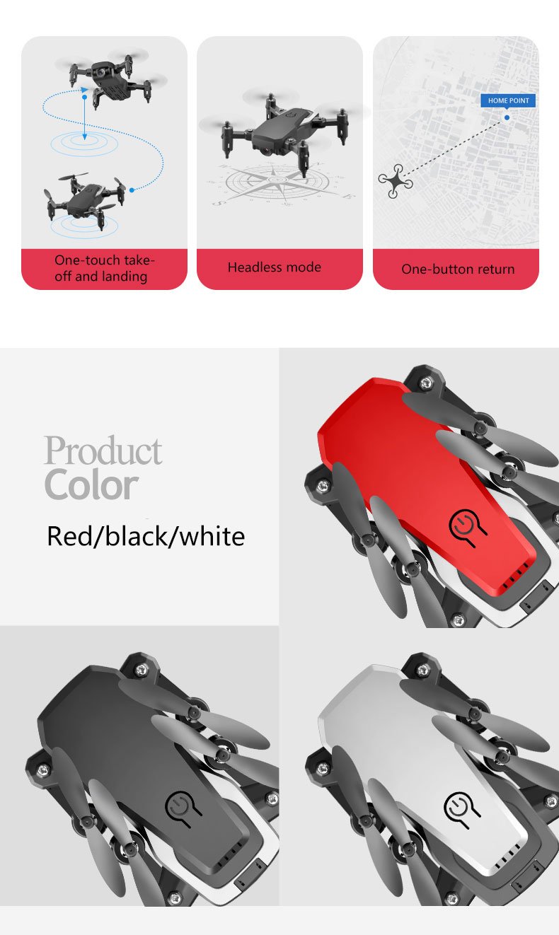 Folding Small Drone with HD Camera