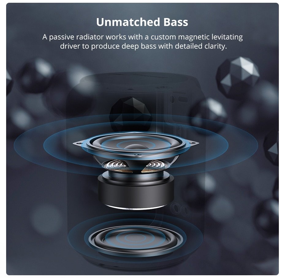 Mini Black / Red Bluetooth Wireless Speaker