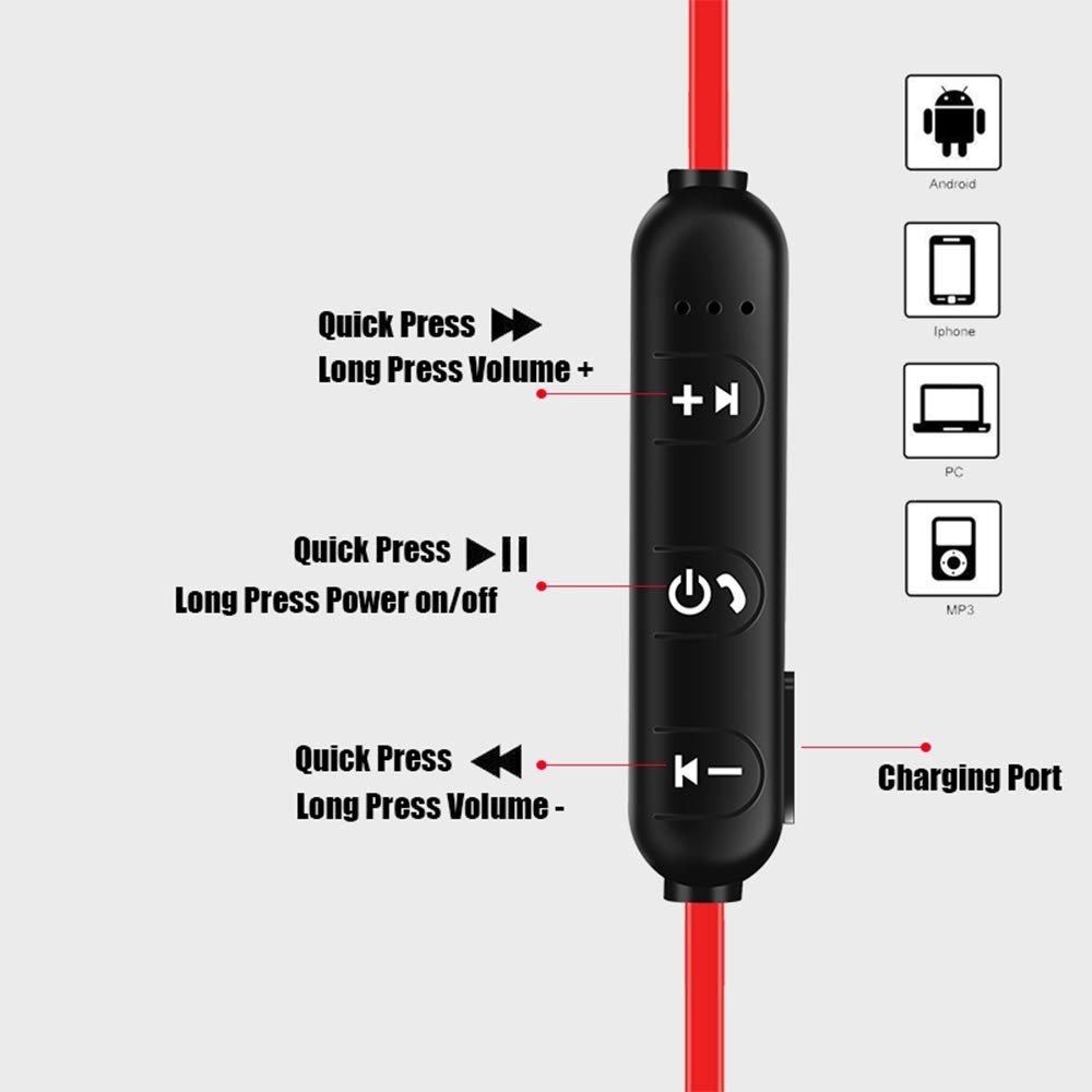 Wired Bluetooth 4.2 Earphones
