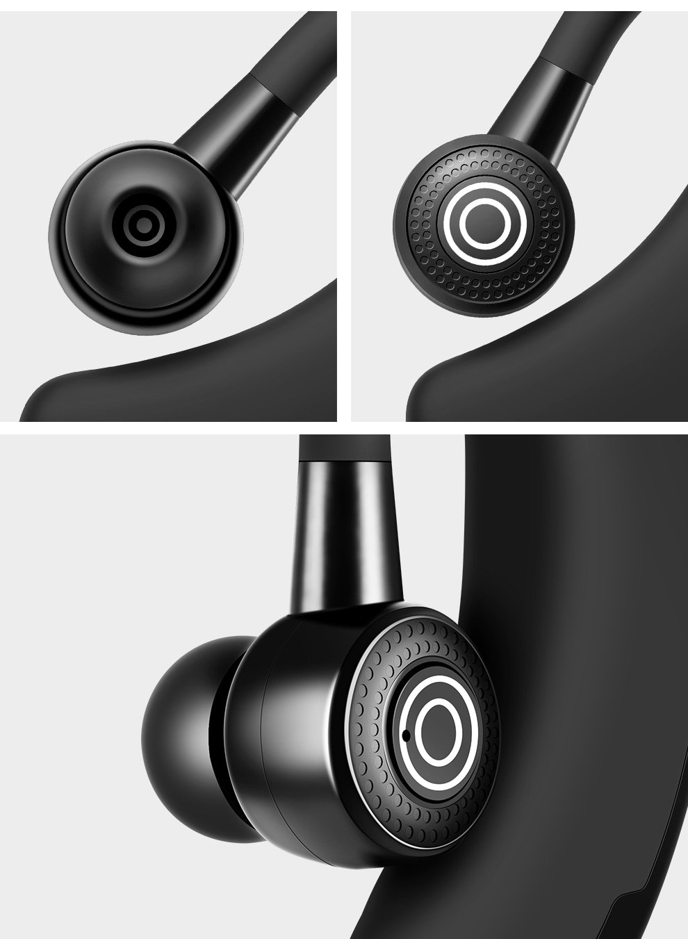 Portable Bluetooth Wireless Earphone with Mic
