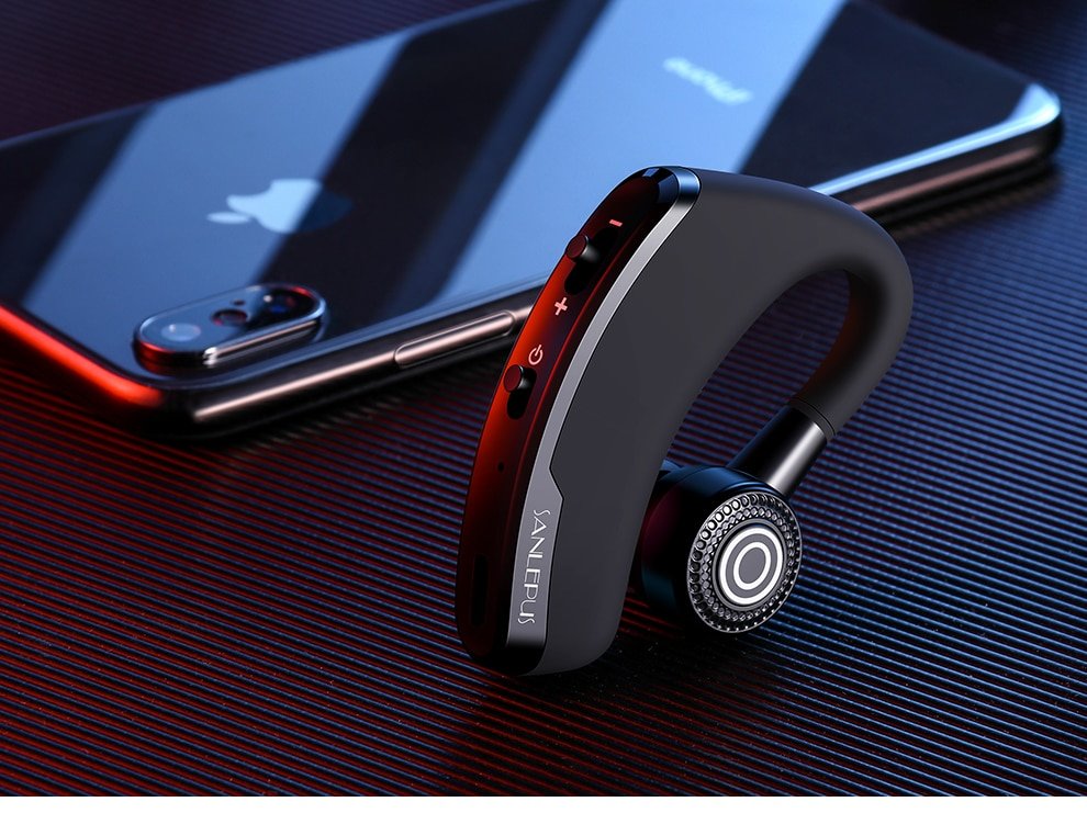 Portable Bluetooth Wireless Earphone with Mic