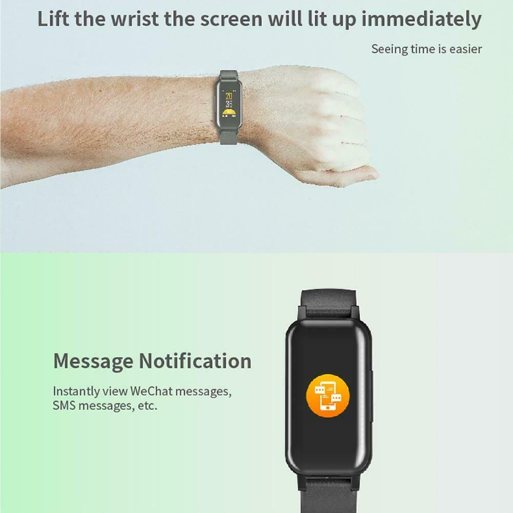 Fitness Bracelet with Bluetooth Earphones