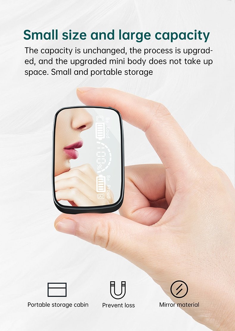 Wireless Headphones Charging Box with Flashlight