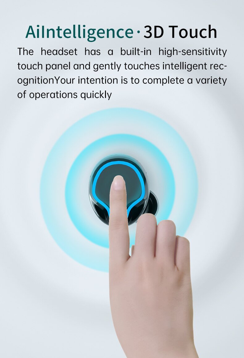 Wireless Headphones Charging Box with Flashlight