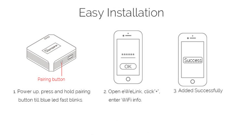 Universal Smart Home WiFi Switch