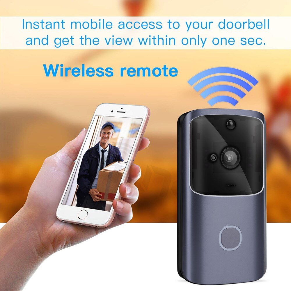 Wireless Smart Home Doorbell Video Intercom