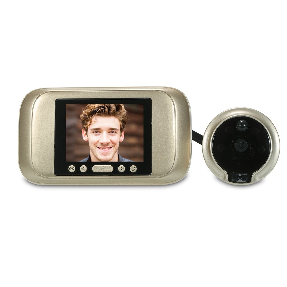 Smart Digital Video Door Viewer for Home Security