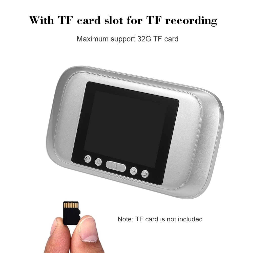 Smart Digital Video Door Viewer for Home Security