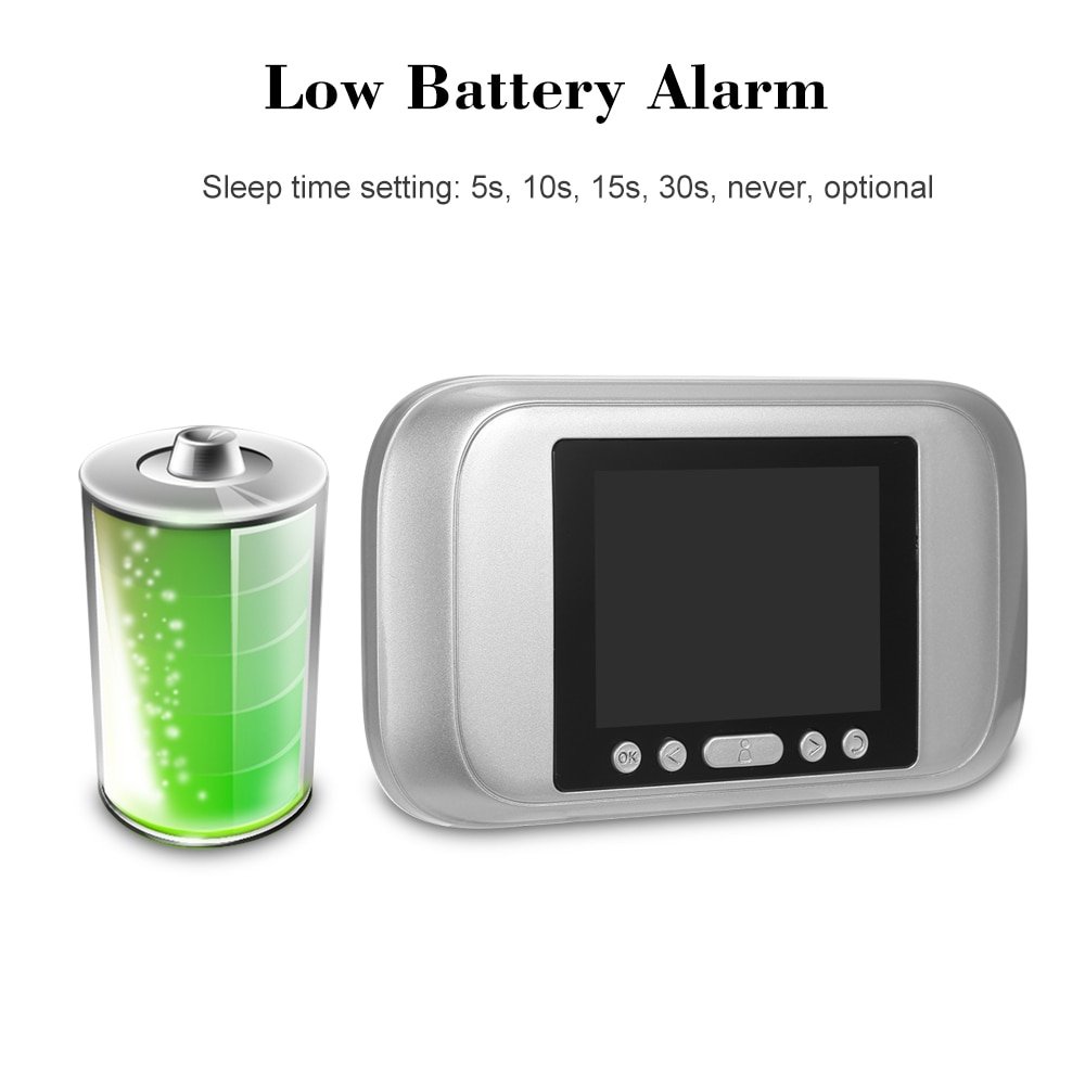 Smart Digital Video Door Viewer for Home Security