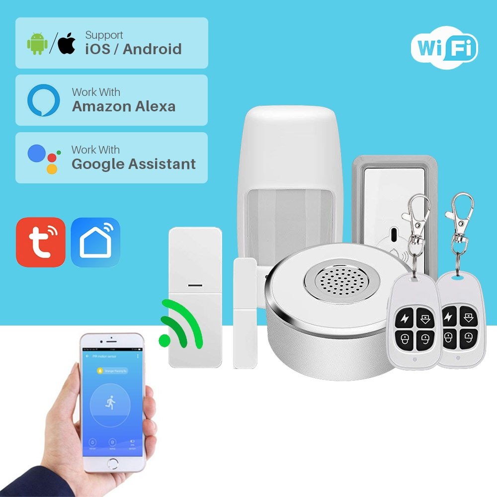 WiFi Smart Home Security System Kit