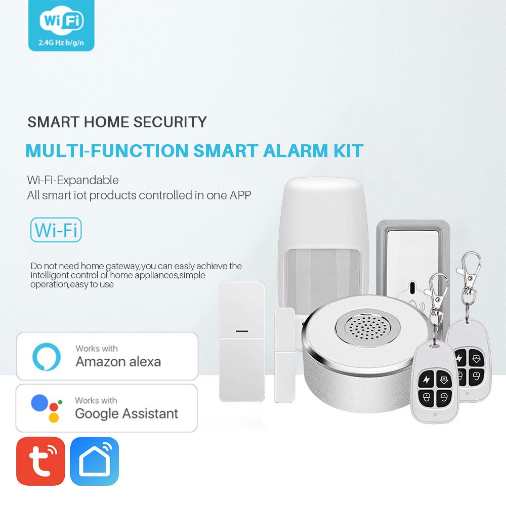 WiFi Smart Home Security System Kit