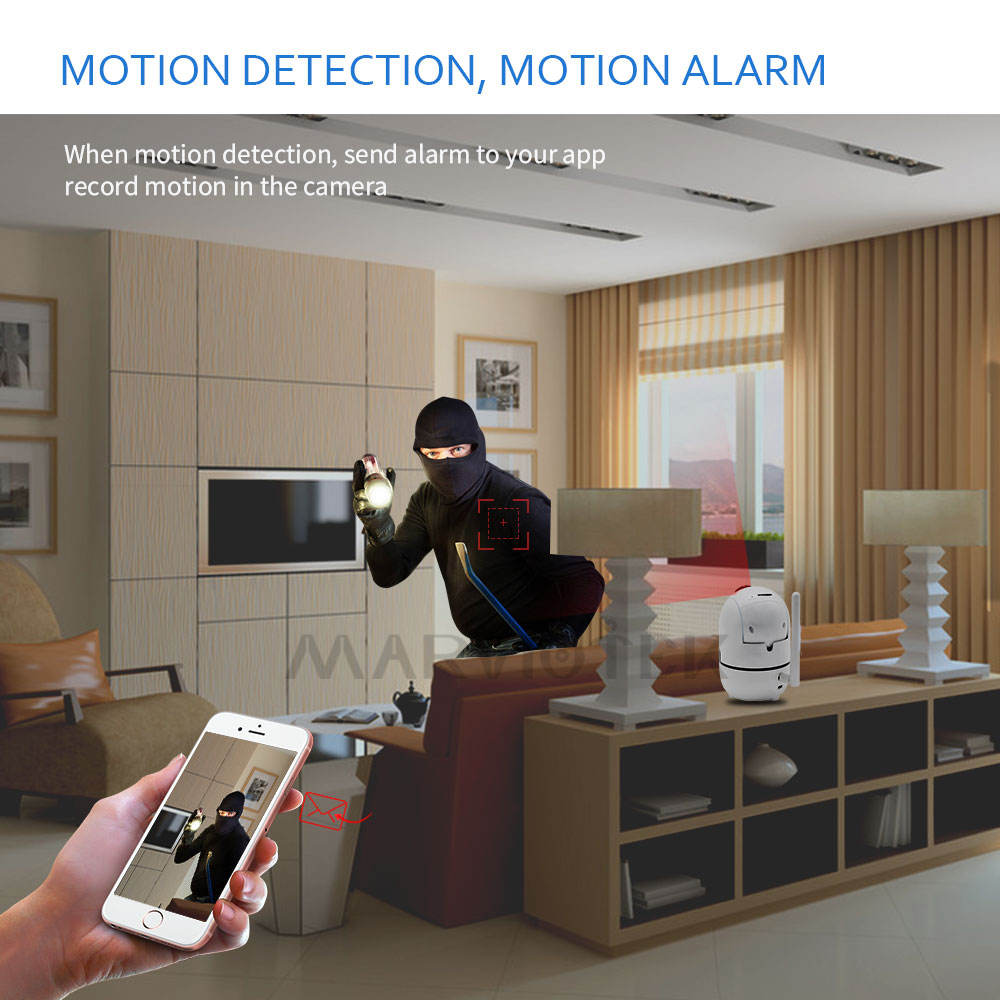 720P Smart Home Video Monitor Camera 