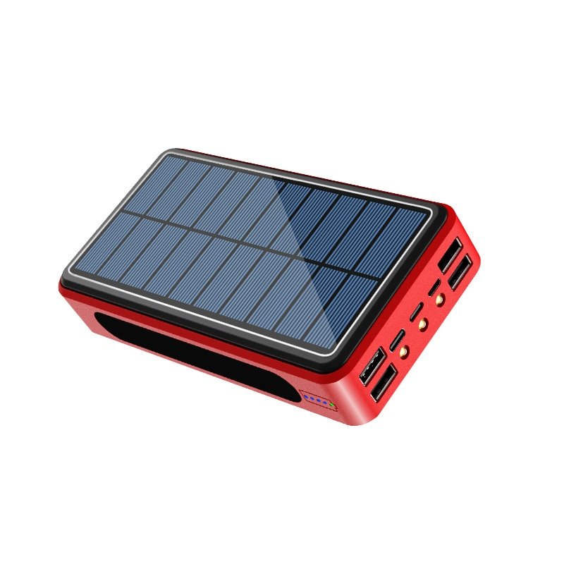 Solar Powerbank with LED Flashlight