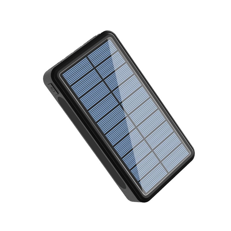 Solar Powerbank with LED Flashlight