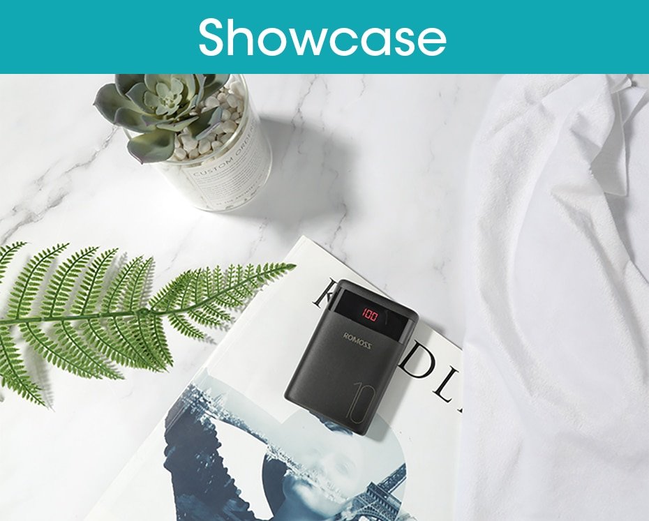 10000 mAh Portable Double USB Power Bank