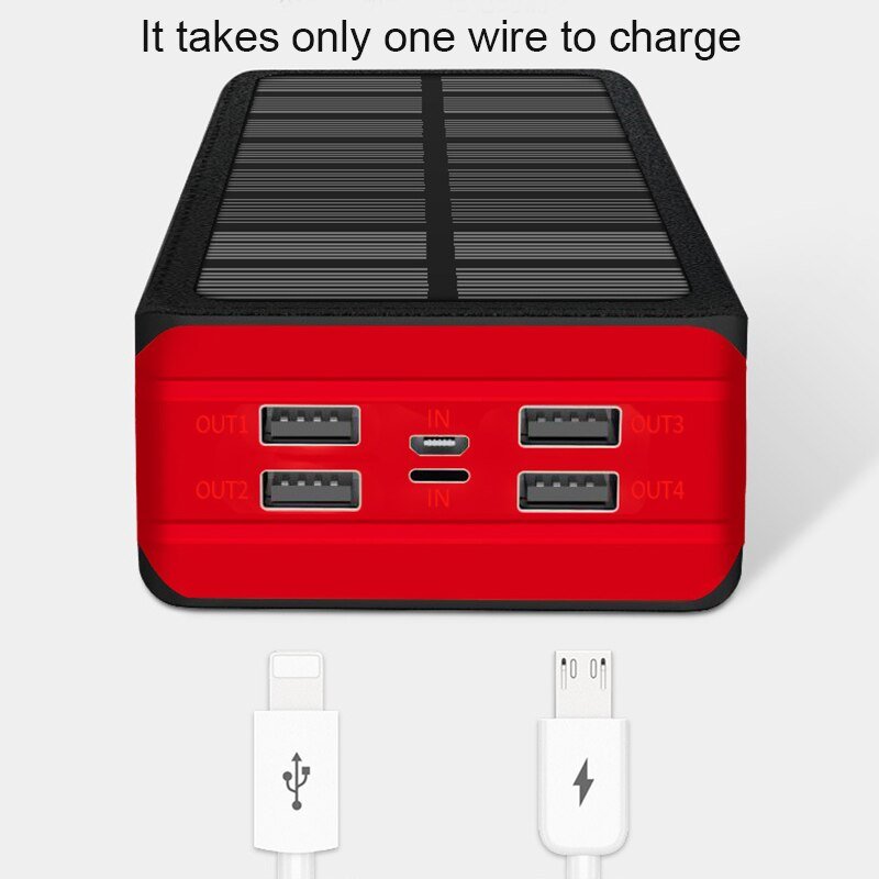 Solar Power Bank 99000mAh